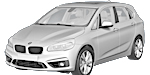 BMW F45 C0145 Fault Code